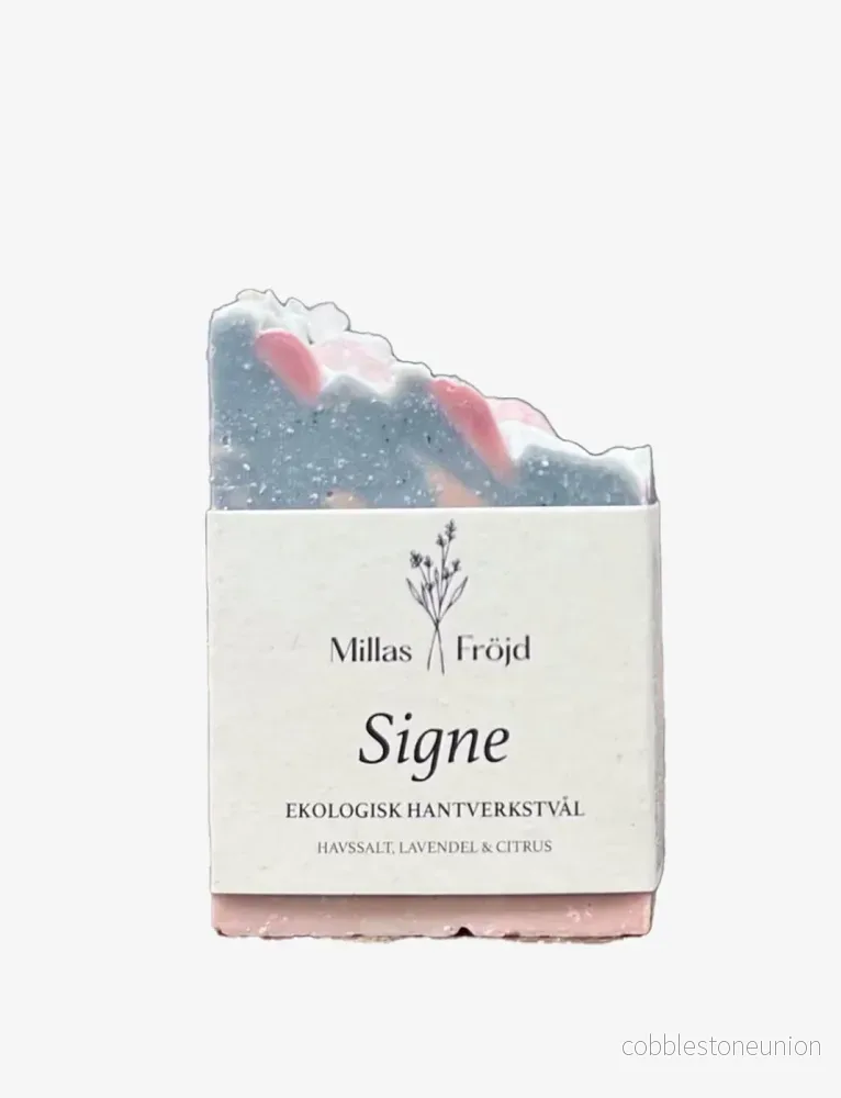 Eko Hantverkstvål – Signe – Lavendel, Citrus & pepparmynta