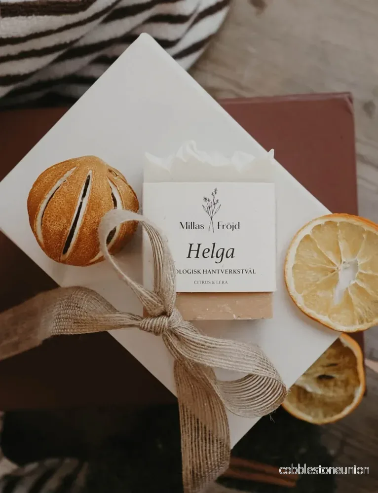 Eko Hantverkstvål – Helga – Apelsin & Mandarin