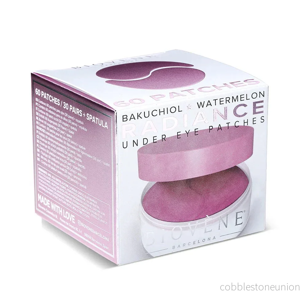 Biovene, Radiance, Bakuchiol & Watermelon, Anti-rynkor, Ögonmaskplåster, 60 st - Bild 2