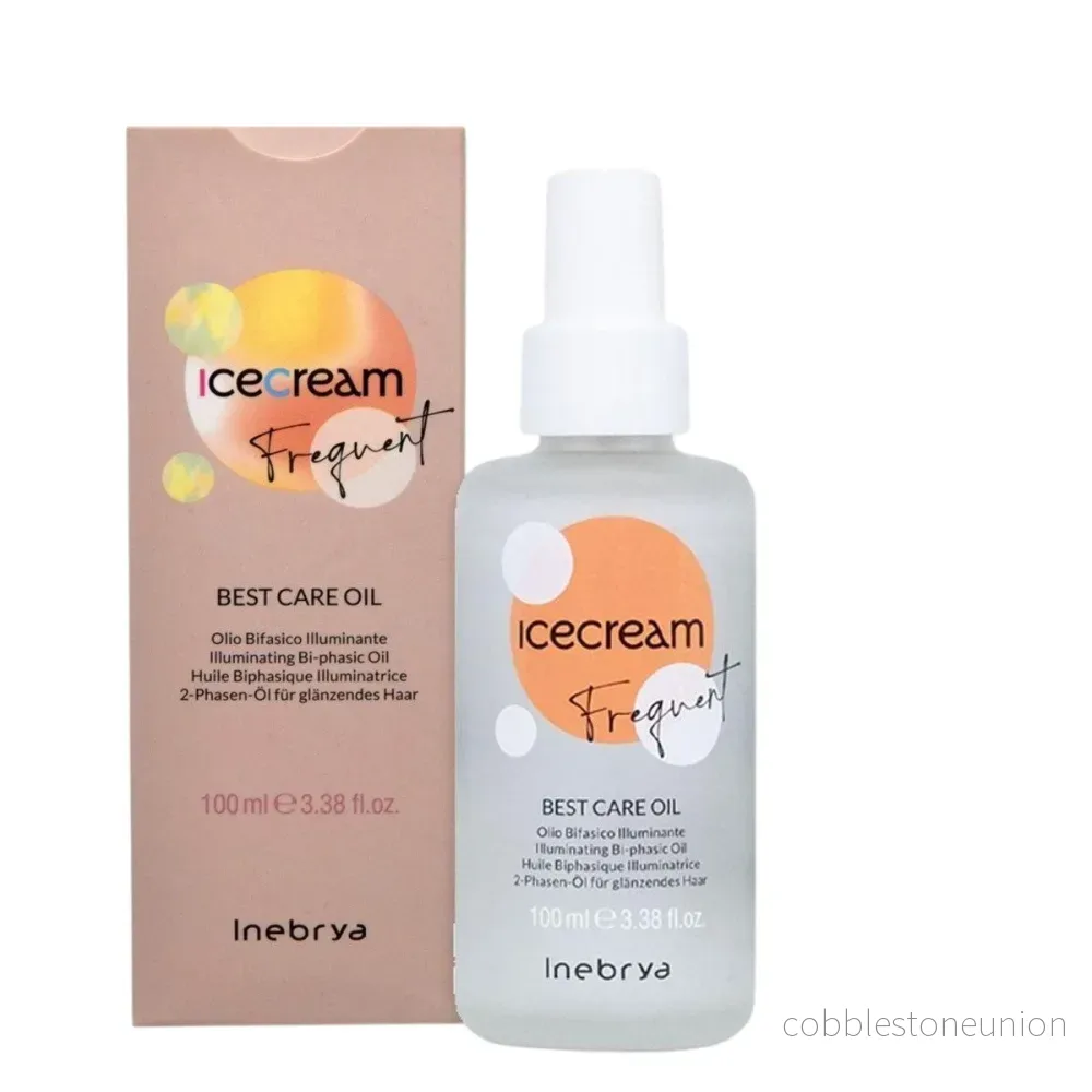 Inebrya, Ice Cream Frequent, Hair Oil Treatment, Frizz Control, 100 ml - Bild 2