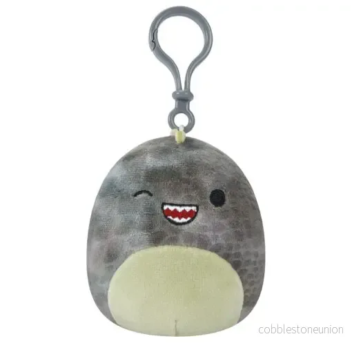 Squishmallows Clip-On Xander The Winking Grey T-Rex 9 Cm