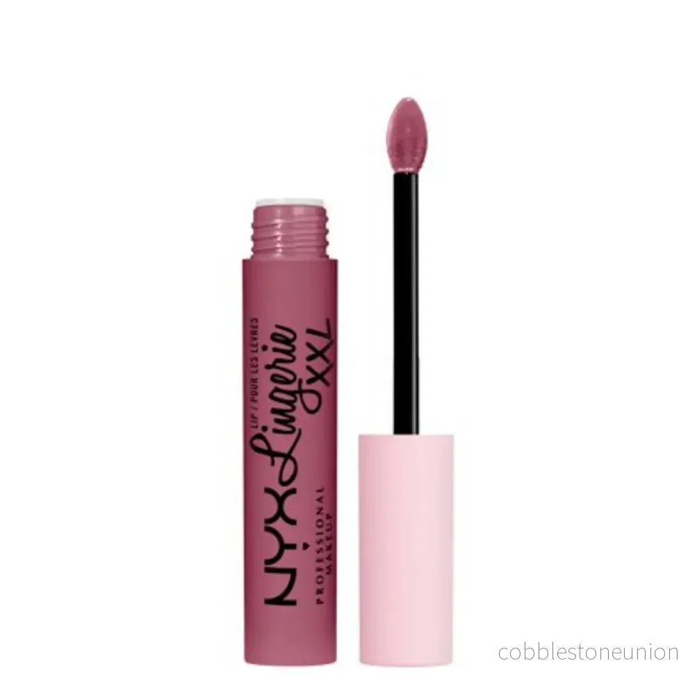 NYX, Lingerie XXL, Vegan, Liquid Lipstick, Liquid Lipstick, 16, Uncuffed, 4 ml NYX, Lingerie XXL, Vegan, Liquid Lipstick, Liquid Lipstick, 16, Uncuffed, 4 ml