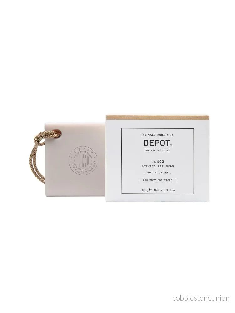 Depot, 600 Body Solutions No. 602, Botanical complex, Cleansing, White cedar, Scented soap, 100 g - Bild 2
