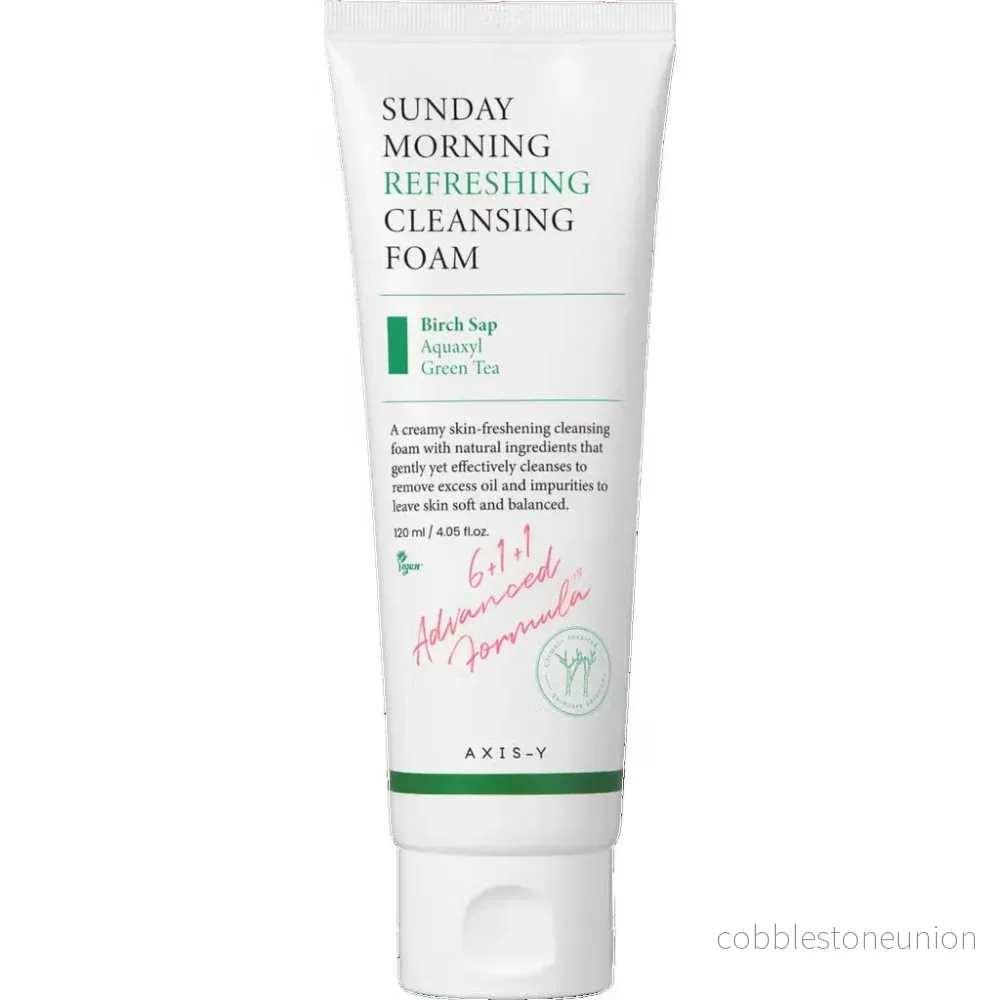 Axis-Y, Sunday Morning, Refreshing, Cleansing Foam, 120 ml