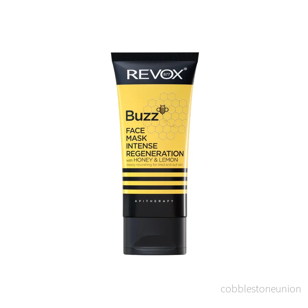 Revox B77, Buzz, Honey & Lemon, Regenerating, Cream mask, For face, 65 ml
