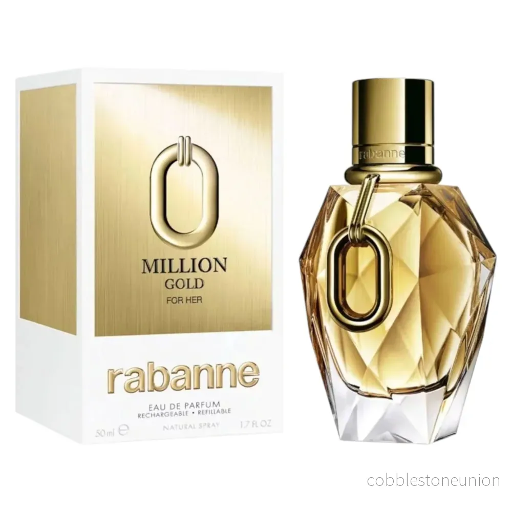 Paco Rabanne, Million Gold, Eau de Parfum, För kvinnor, Påfyllningsbar, 50 ml - Bild 2