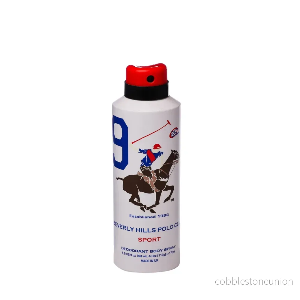 Beverly Hills Polo Club, 1982 - Sport 9, Antiperspirant, Deodorantspray, För kvinnor, 150 ml