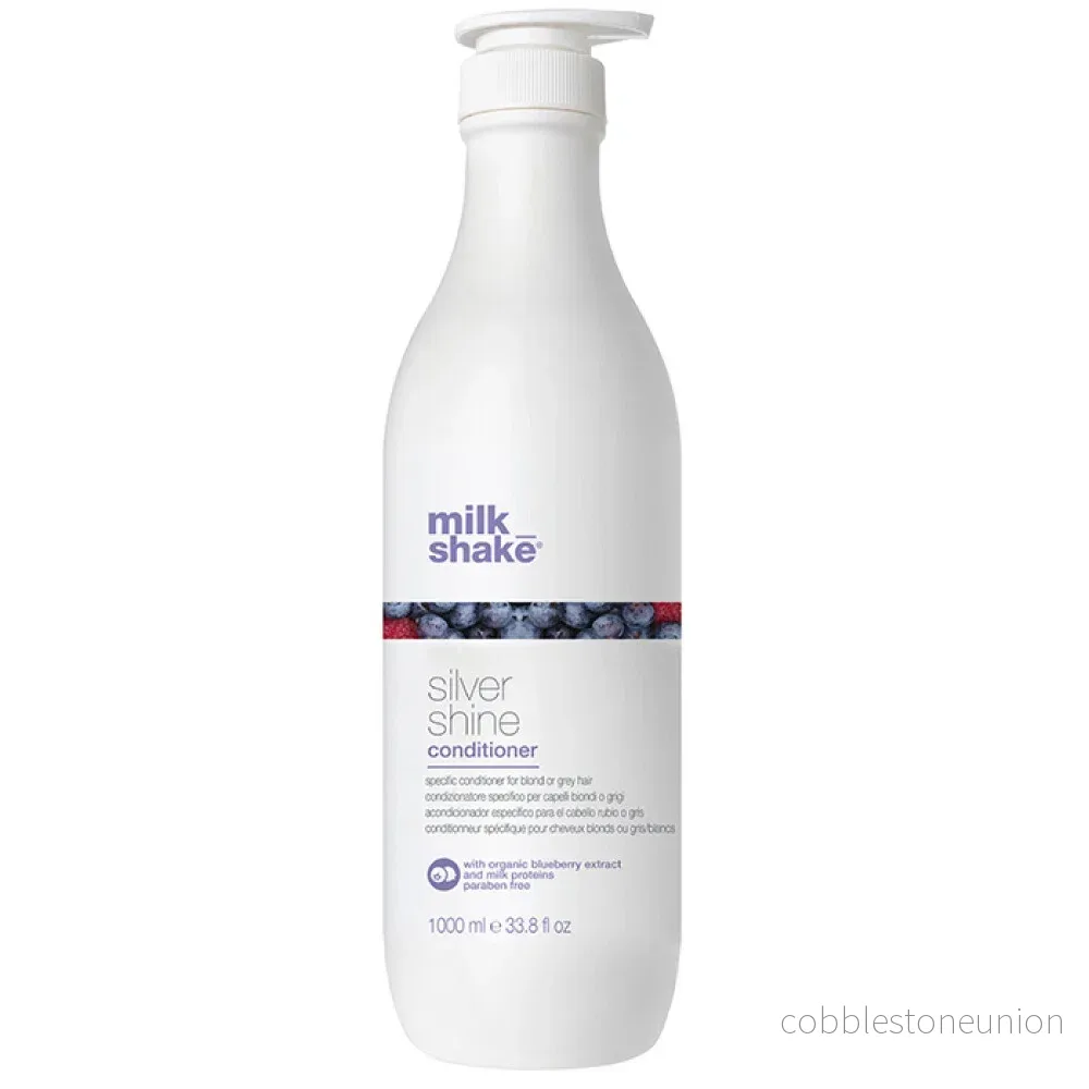 Milk Shake, Silver Shine, Parabenfri, Balsam, För neutralisering av gula toner, 1000 ml Milk Shake, Silver Shine, Parabenfri, Balsam, För neutralisering av gula toner, 1000 ml