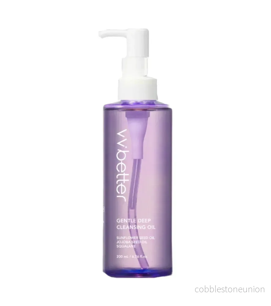 VV Better, Gentle, Djuprengöring, Rengöringsolja, För ansiktet, 200 ml