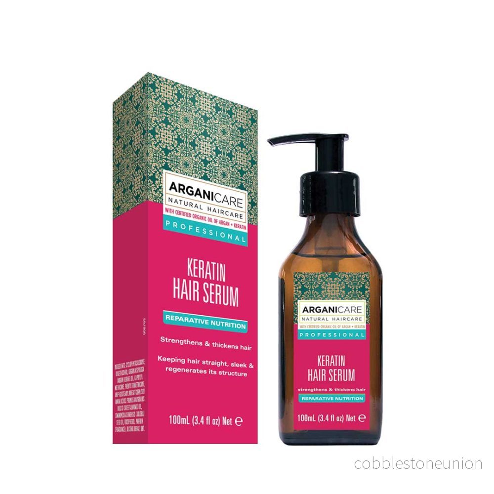Arganicare, Keratin, Hårserum, Nourishing & Strengthening, 100 ml Arganicare, Keratin, Hårserum, Nourishing & Strengthening, 100 ml