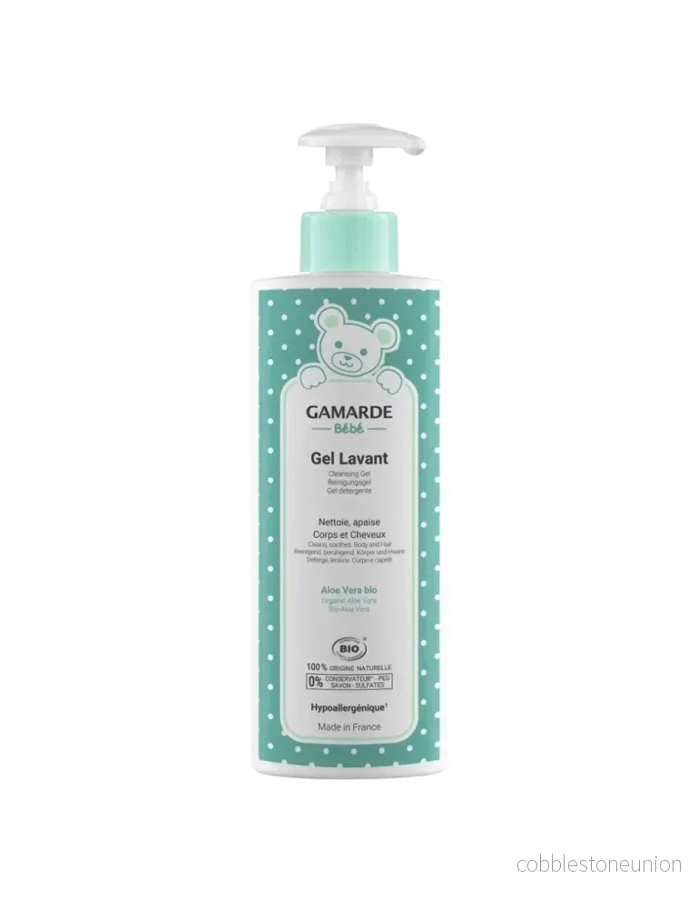 Gamarde, Baby, Bio, Hydrating, Shower Gel, Body & Hair, 400 ml