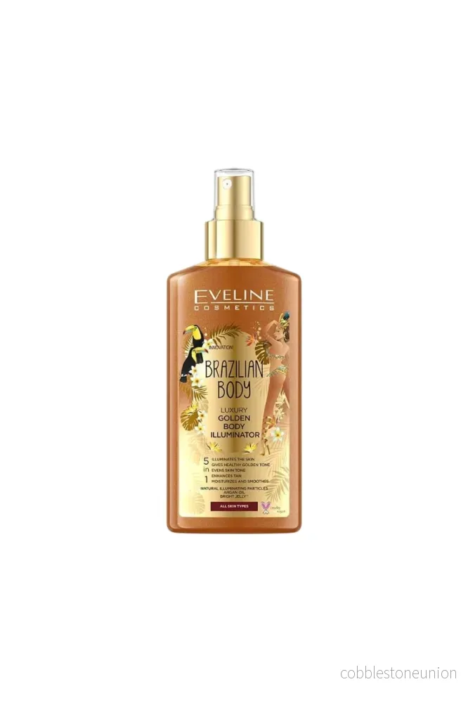 Eveline Cosmetics, Brazilian Body, Uppljusande kroppsspray, Exotisk, 150 ml