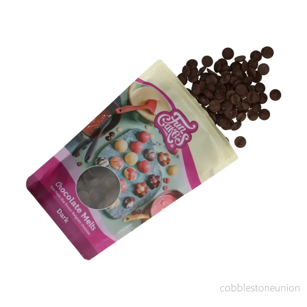 FunCakes Chocolate Melts - Mörk 350g - Bild 2