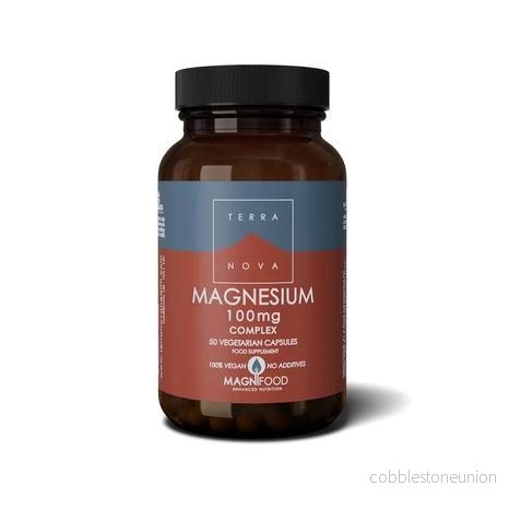 Terranova Magnesium 100mg, 50 kapslar Terranova Magnesium 100mg, 50 kapslar