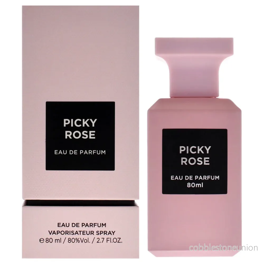 Fragrance World, Picky Rose, Eau de Parfum, För kvinnor, 80 ml - Bild 2