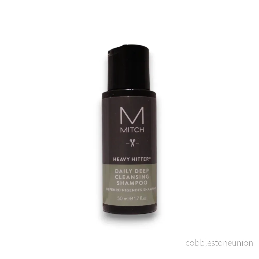 Mitch by Paul Mitchell, Kraftfull Hårvård, Parabenfri, Schampo, Djuprengöring, 50 ml - Bild 3