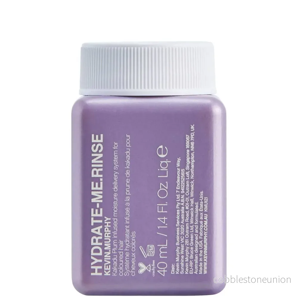 Kevin Murphy, Hydrate-Me Rinse, Conditioner, För återfuktning, 40 ml Kevin Murphy, Hydrate-Me Rinse, Conditioner, För återfuktning, 40 ml