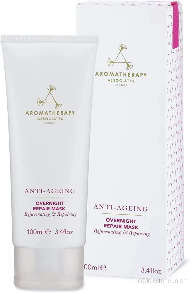 Aromatherapy Associates, Anti-Ageing, Jordgubbsfrön, Reparation, Natt, Krämmask, För ansiktet, 100 ml - Bild 2