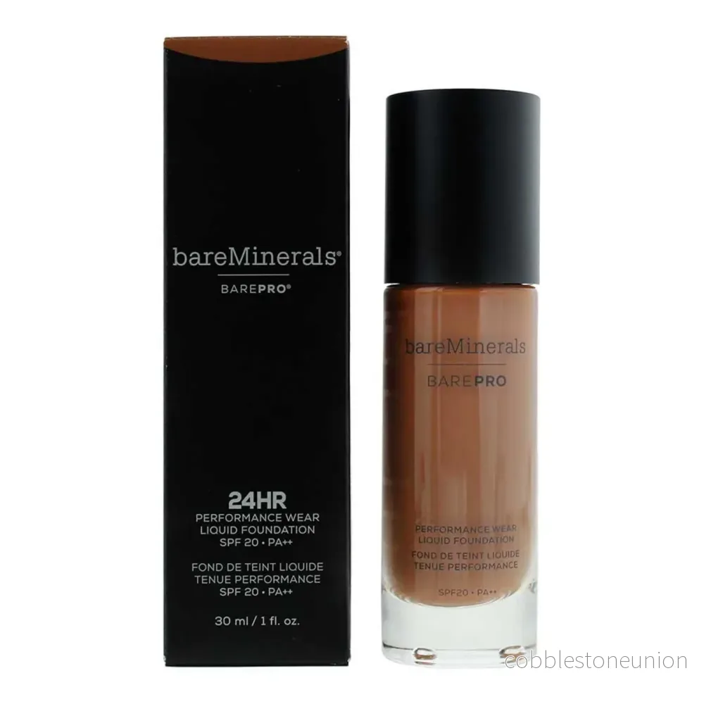 BareMinerals, BarePro, Matt finish, Flytande foundation, 27, Espresso, SPF 20, 30 ml - Bild 2