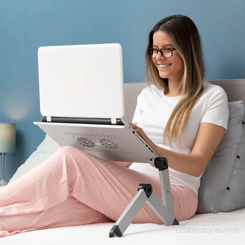 Justerbart laptop-bord med multipla positioner - Bild 2