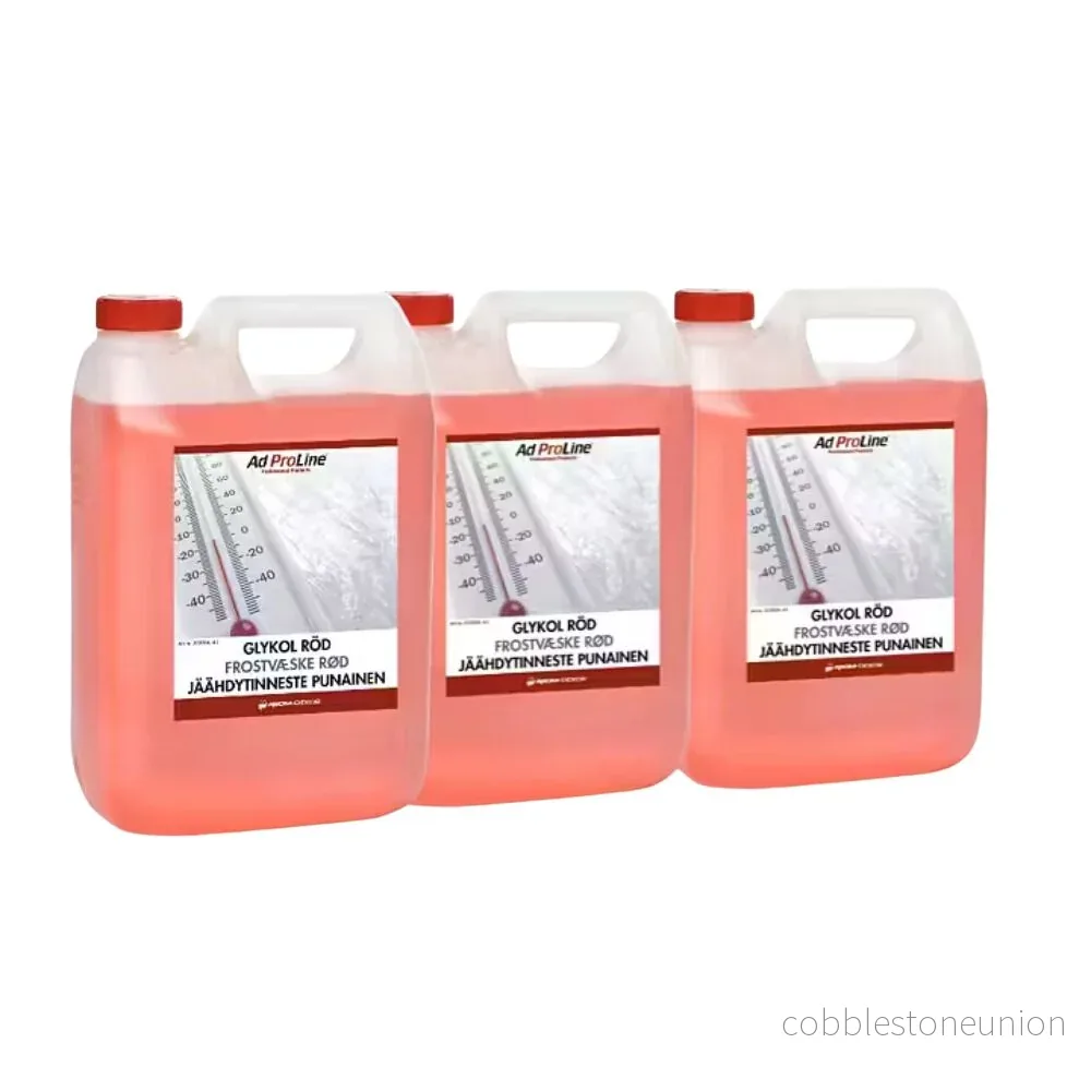 Glykol Röd – Longlife 3×4 Liter