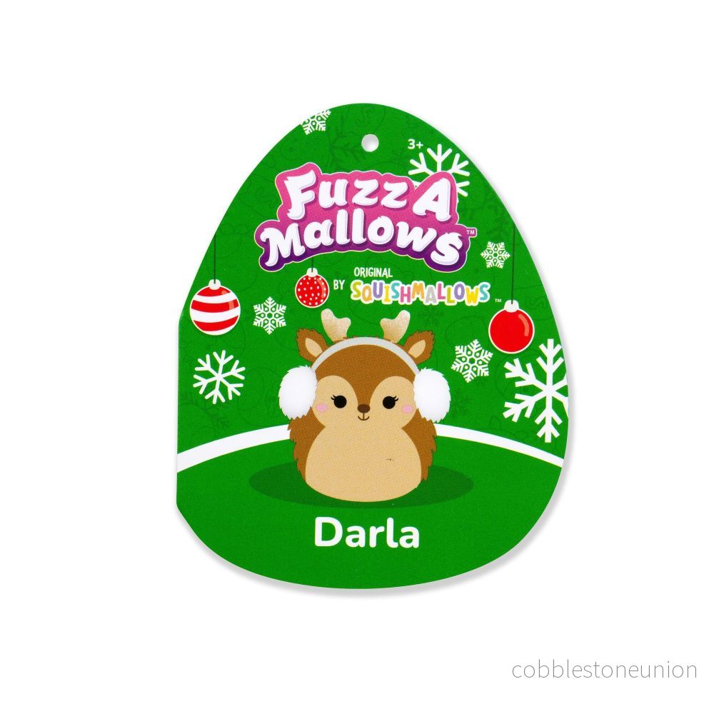 Squishmallows 30 cm Fuzz A Mallows Darla The Reindeer - Bild 2