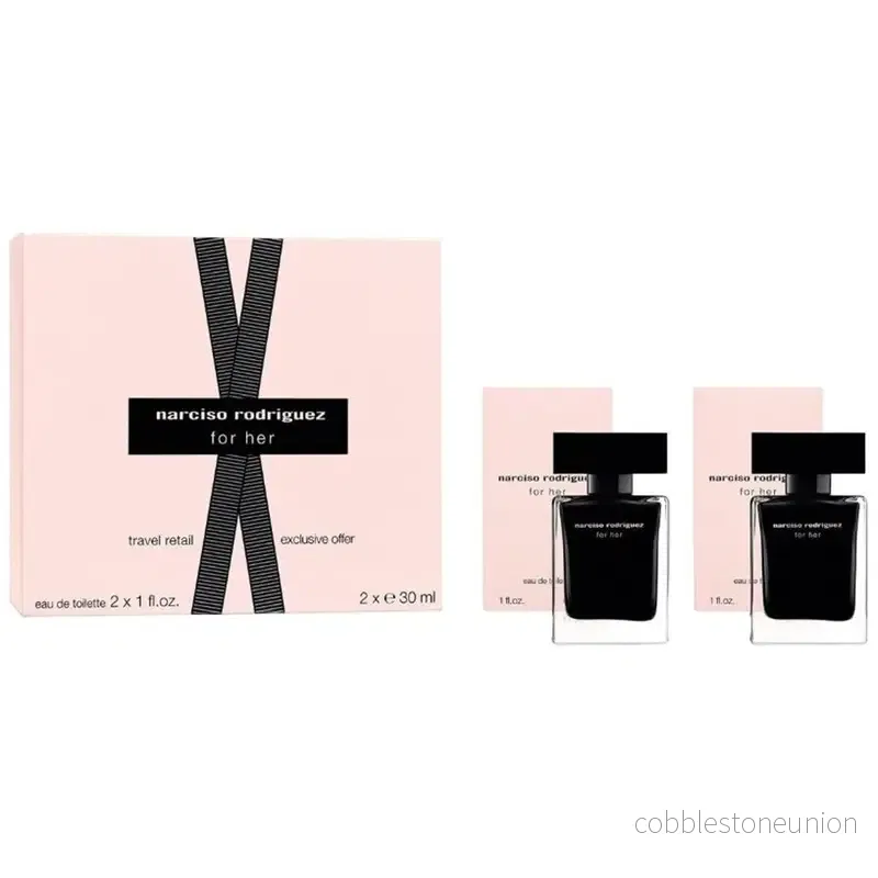Duo Set, Narciso Rodriguez, For Her, Eau de Toilette, For Women, 2 pcs, 30 ml