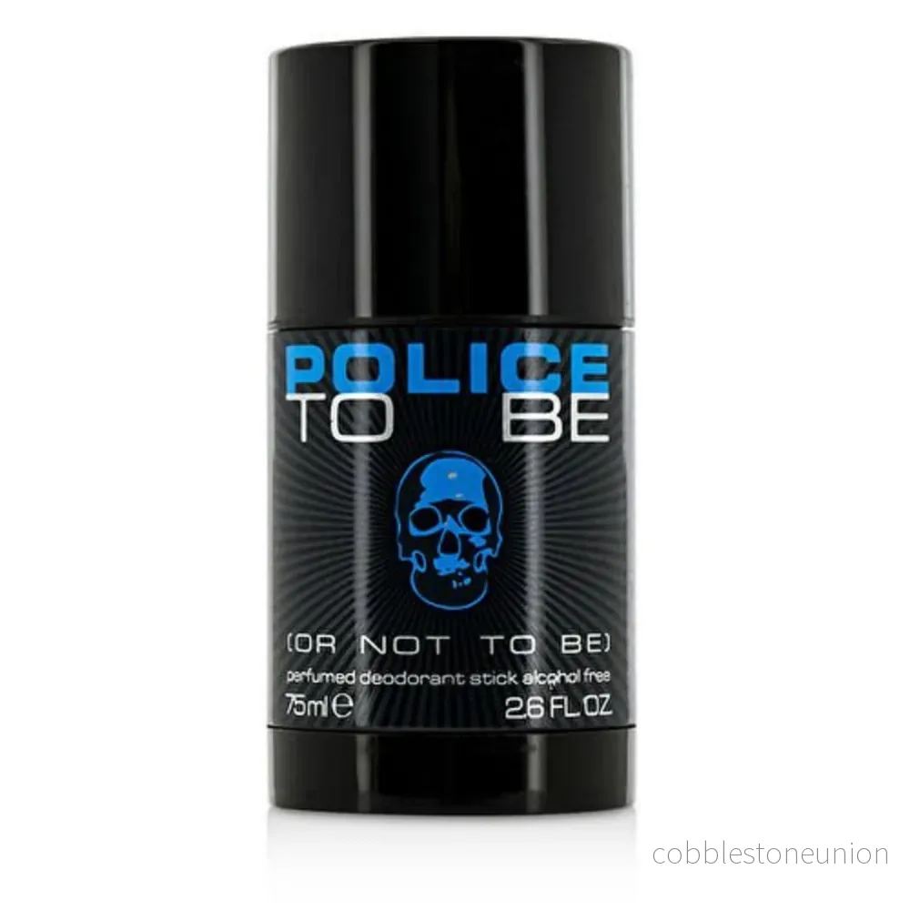 Police, To Be, Alkoholfri, Träig, Deodorantstick, För män, 75 ml
