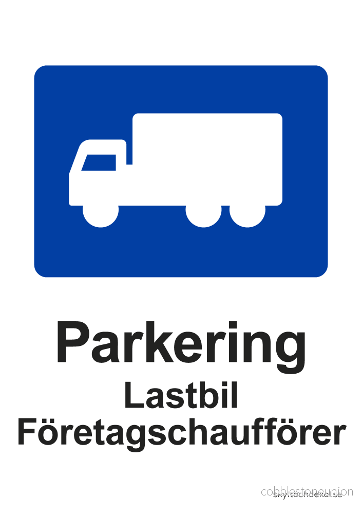 Parkering Lastbil Företagschaufförer Parkering Lastbil Företagschaufförer