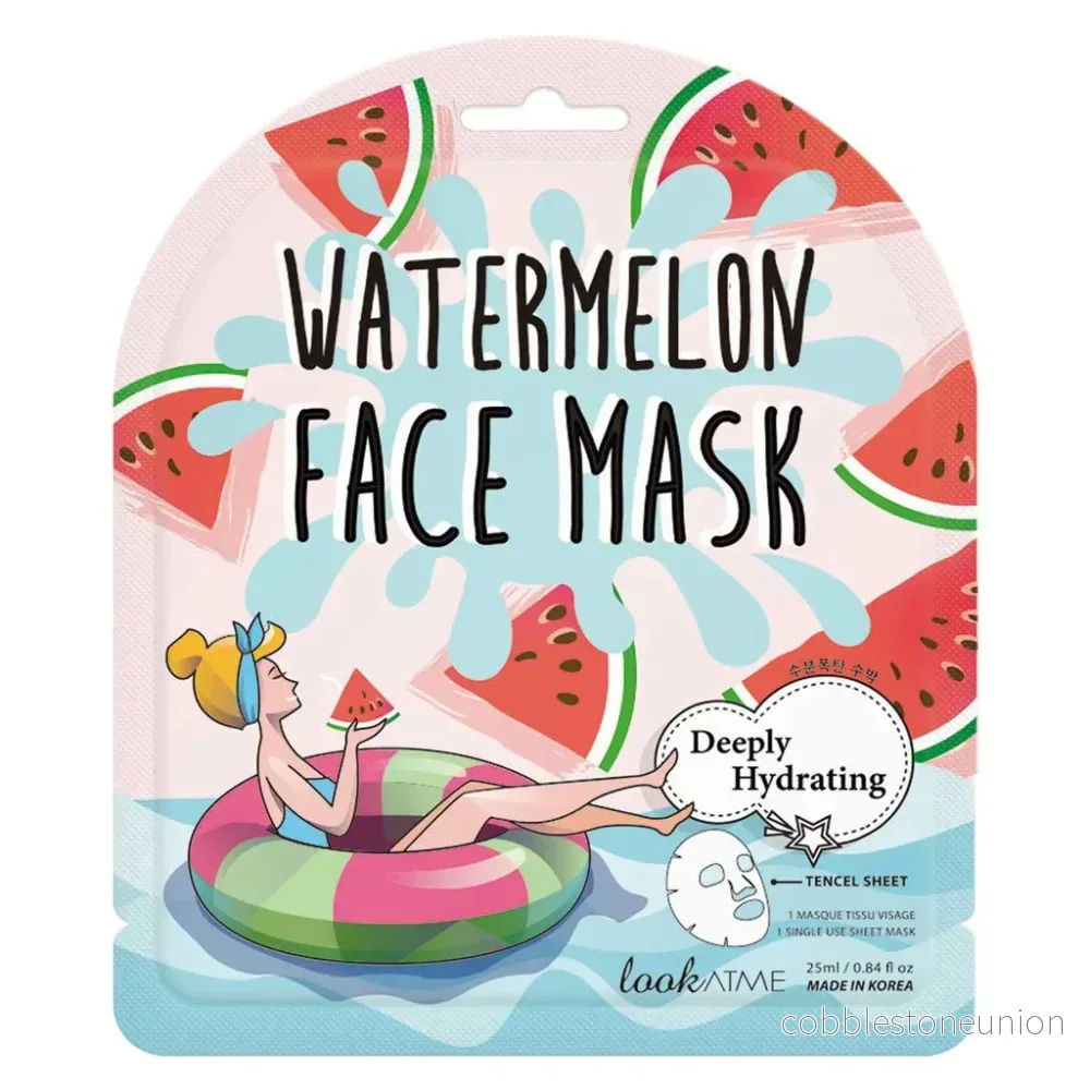 Look At Me, Look At Me, Vattenmelon, Djup återfuktning, Ansiktsmask, För ansiktet, 25 ml Look At Me, Look At Me, Vattenmelon, Djup återfuktning, Ansiktsmask, För ansiktet, 25 ml