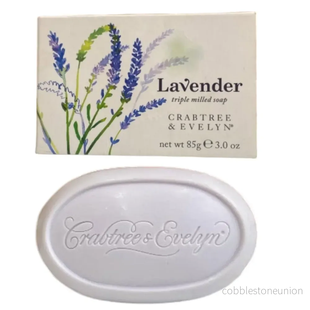 Crabtree & Evelyn, Lavender, Återfuktande, Tvålbar, 85 g Crabtree & Evelyn, Lavender, Återfuktande, Tvålbar, 85 g