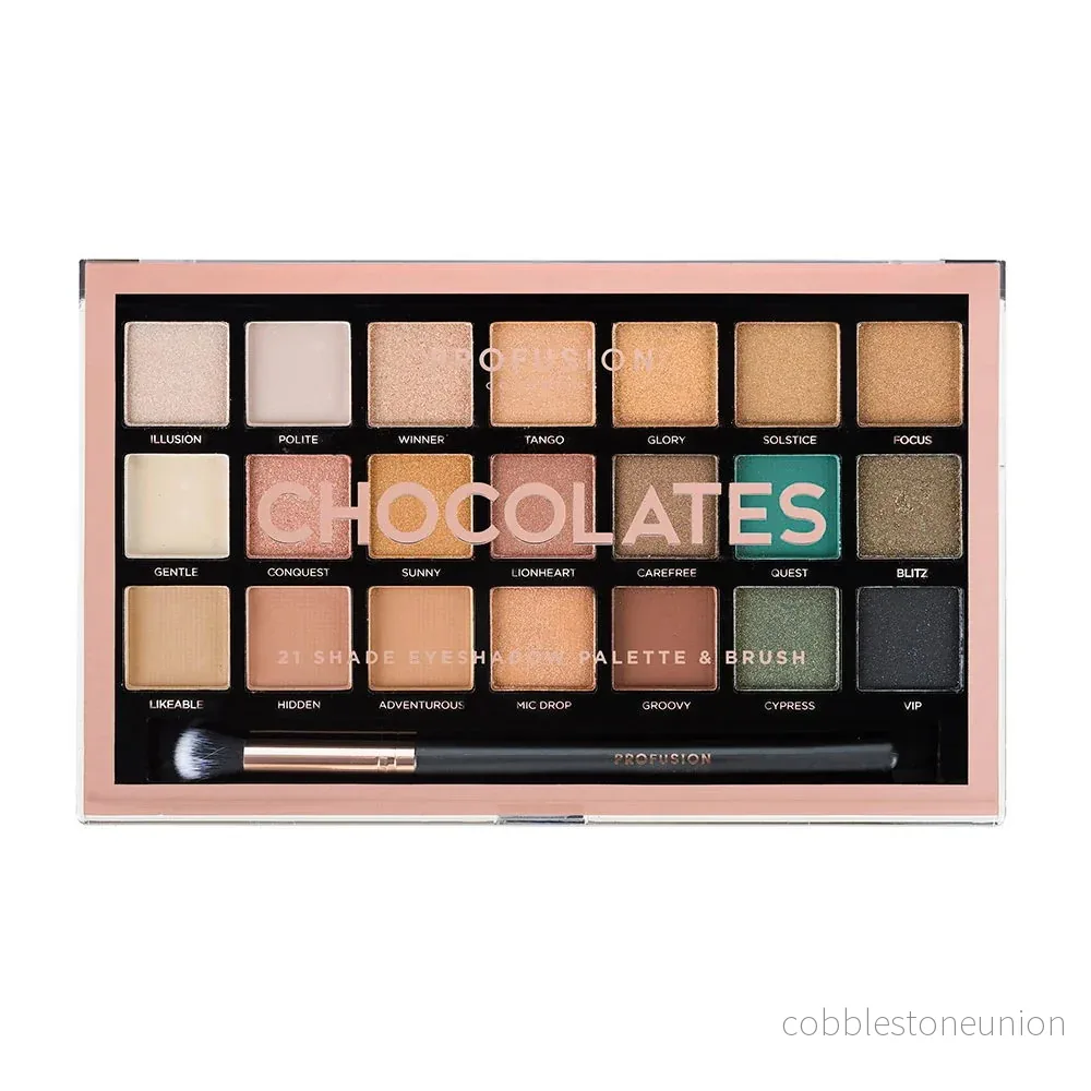 Profusion, Chocolates, Eyeshadow Palette, 21 Shades, 245 g Profusion, Chocolates, Eyeshadow Palette, 21 Shades, 245 g