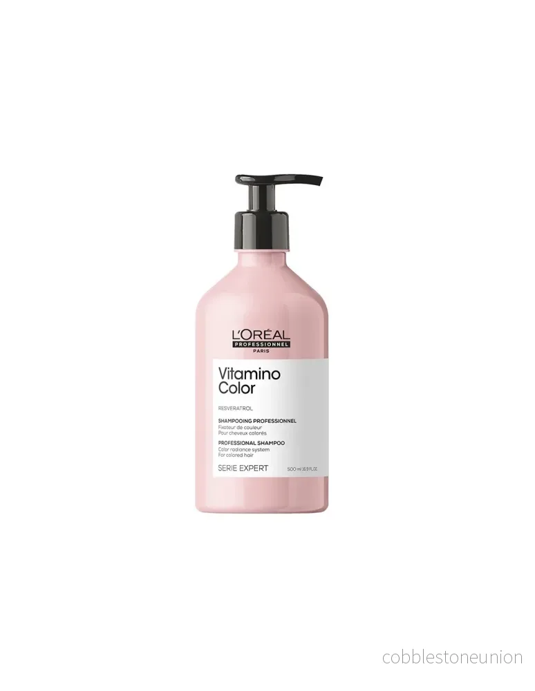L’Oreal Professionnel, Serie Expert Vitamino Color, Resveratrol, Schampo, Färgskyddande, 500 ml L’Oreal Professionnel, Serie Expert Vitamino Color, Resveratrol, Schampo, Färgskyddande, 500 ml