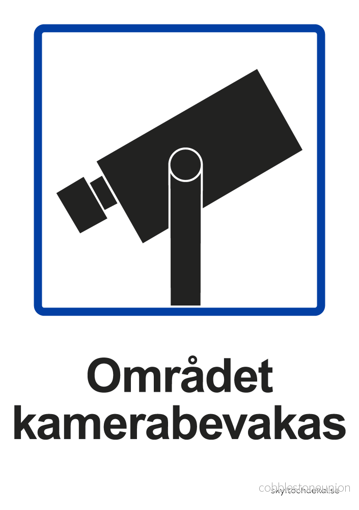 Området kamerabevakas Området kamerabevakas