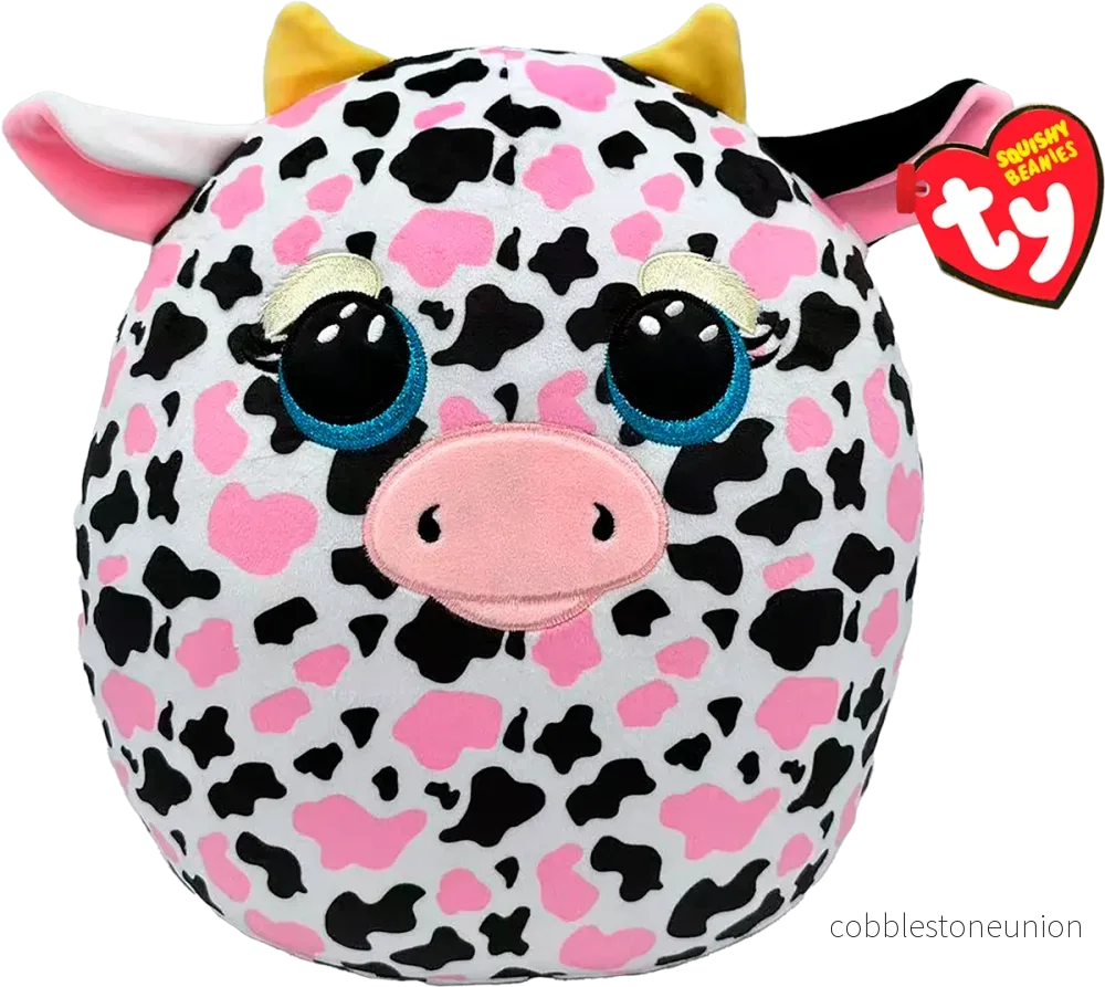 TY Squishy Beanies Milkshake The Cow 25 Cm