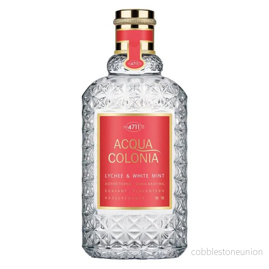 4711, Acqua Colonia Lychee & White Mint, Eau de Cologne, Unisex, 100 ml