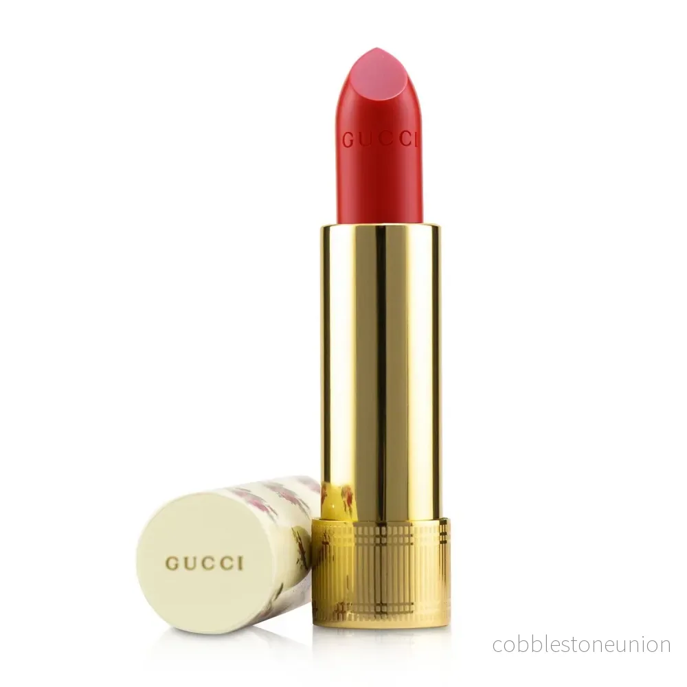 Gucci, Rouge A Levres Voile, Long-lasting, Creamy Lipstick, 302, Agatha Orange, 3.5 g Gucci, Rouge A Levres Voile, Long-lasting, Creamy Lipstick, 302, Agatha Orange, 3.5 g