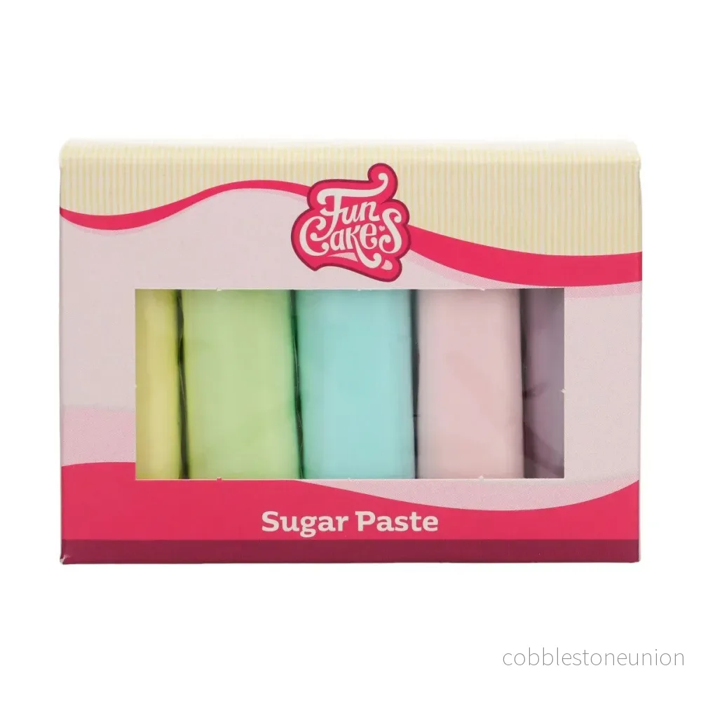 FunCakes Sockerpasta - Pastell Färger