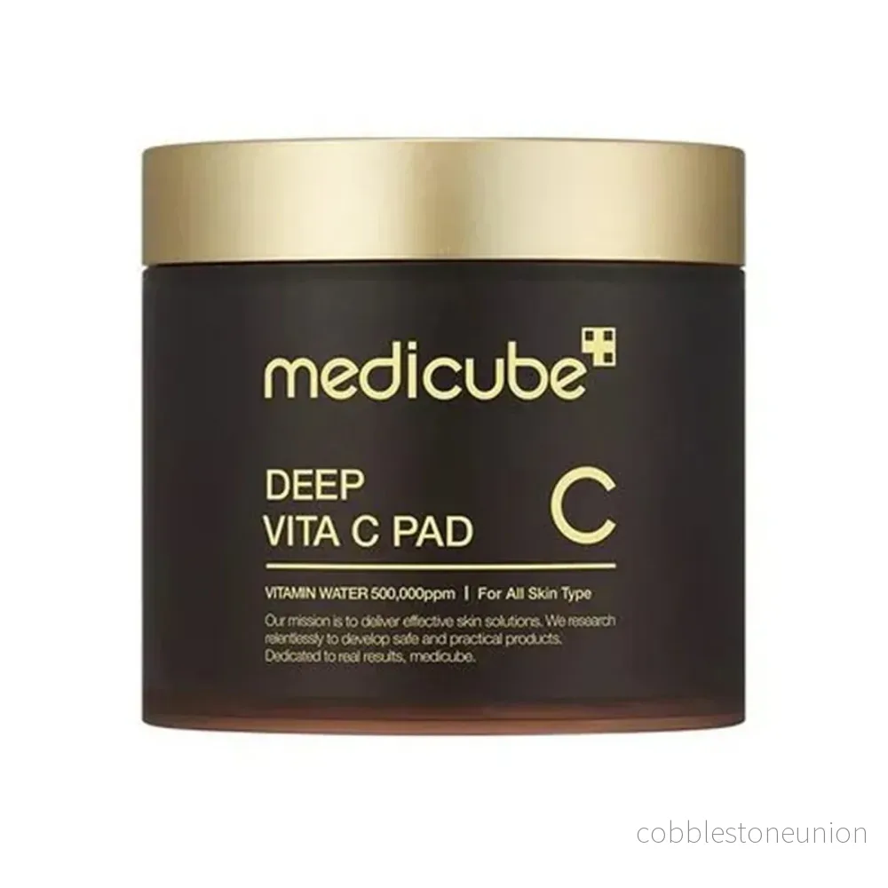 Medicube, Deep Vita C Glutathione Brightening Mask, Uppljusning, Rengöringspads, 70 st