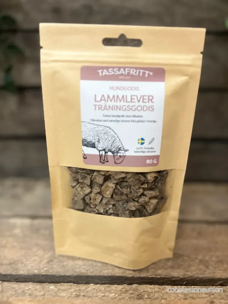 Hundgodis Lammlever 80g