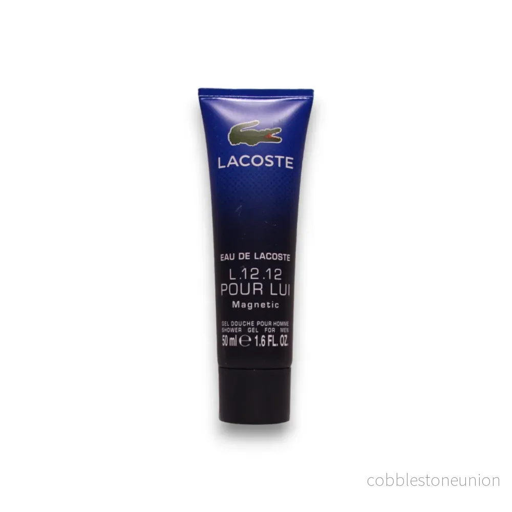 Lacoste, Eau de Lacoste L.12.12 Magnetic, Cleanser, Shower Gel, For all skin types, 50 ml