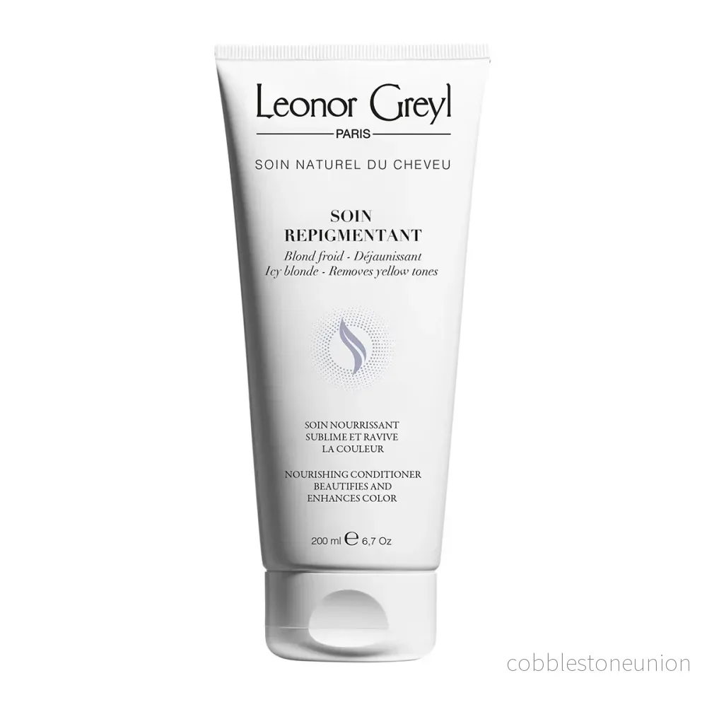 Leonor Greyl, Soin Repigmentant, Hair Colour-Enhancing Conditioner, Icy Blonde, Enhances colour intensity, 200 ml Leonor Greyl, Soin Repigmentant, Hair Colour-Enhancing Conditioner, Icy Blonde, Enhances colour intensity, 200 ml