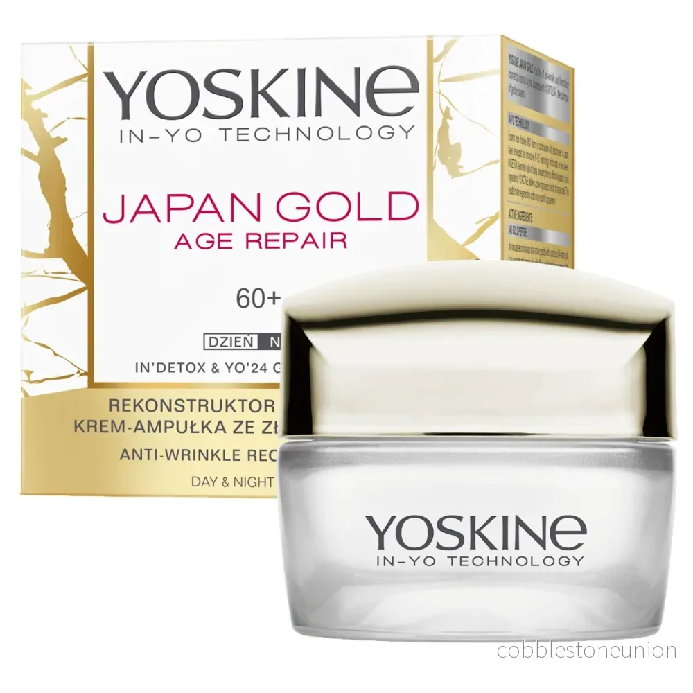 Yoskine, Japan Gold 60+, Reparation, Dag & Natt, Kräm, Ansikte, 50 ml - Bild 2