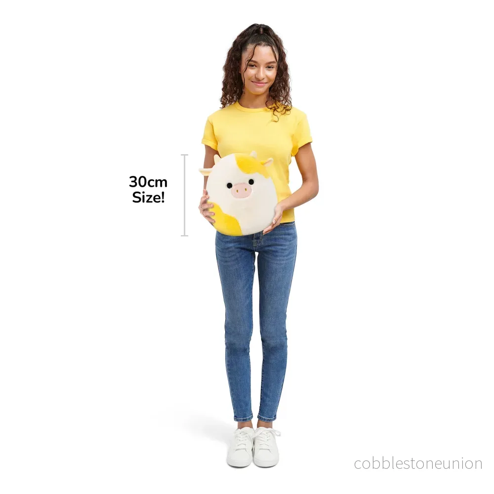 Squishmallows 30 cm Fuzz A Mallows Bodie The Cow - Bild 3