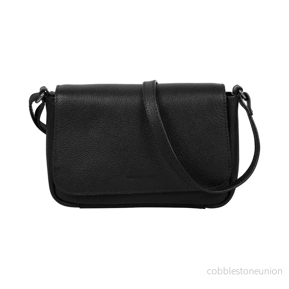 Burkely Crossbody flap svart Burkely Crossbody flap svart