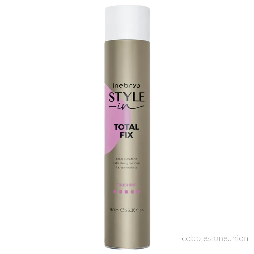 Inebrya, Style-In, hårspray, för styling, extra stark stadga, 750 ml
