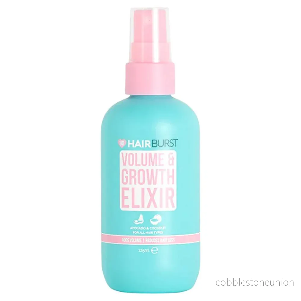 Hairburst, Elixir Volume & Growth, Vegan & Paraben-Free, Hair Spray Treatment, Volumising & Strengthening, 125 ml Hairburst, Elixir Volume & Growth, Vegan & Paraben-Free, Hair Spray Treatment, Volumising & Strengthening, 125 ml