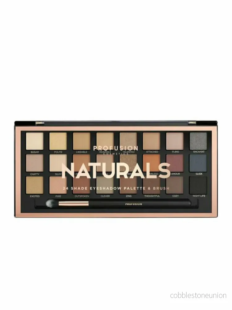 Profusion, Profusion, Eyeshadow Palette, Naturals, 24 Shades Profusion, Profusion, Eyeshadow Palette, Naturals, 24 Shades