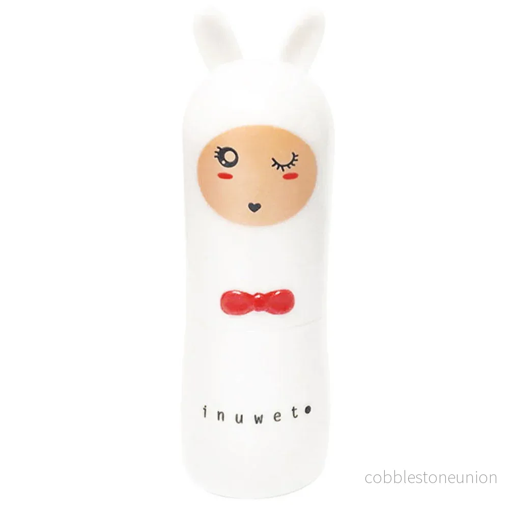 Inuwet, Bunny Sweety, Hydrating & Conditioning, Läppbalsam, Pärlvit, 3.5 g