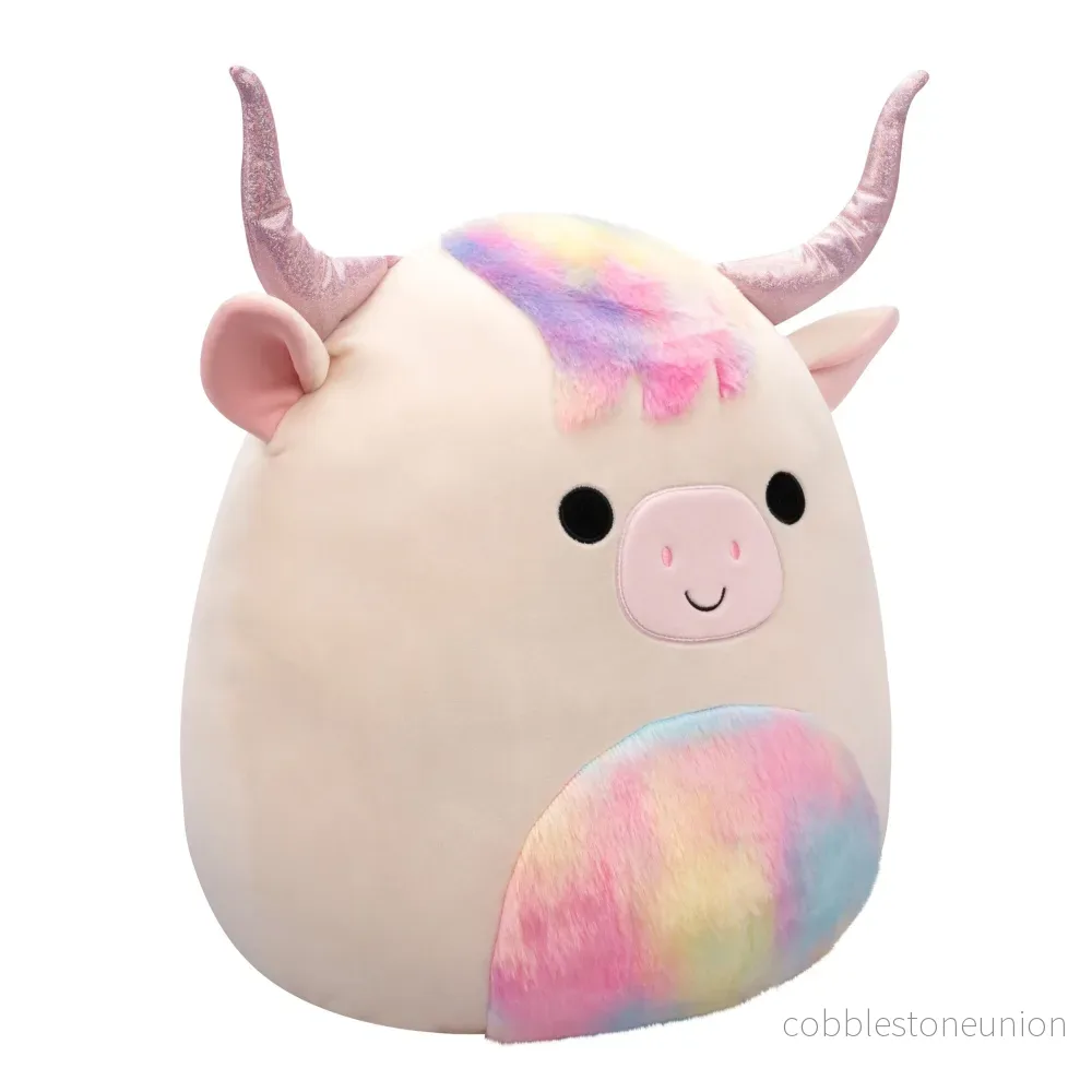 Squishmallow 40 Cm Dagnus The Highland Cow - Bild 3